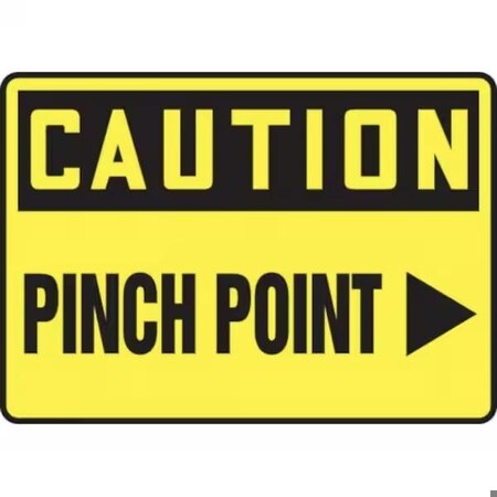 Accuform OSHA CAUTION SAFETY SIGN PINCH POINT MEQM652VP